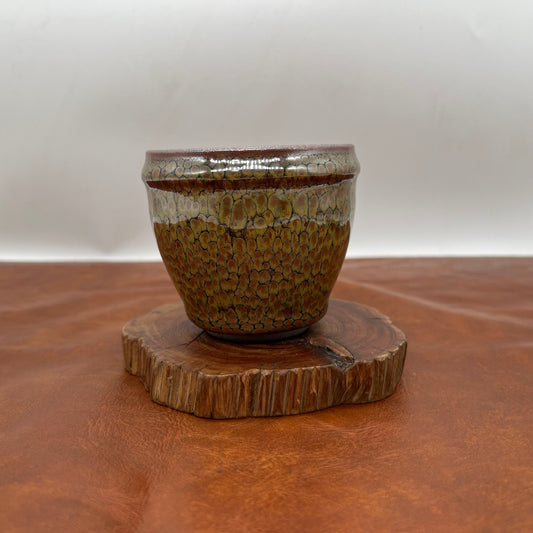 Lianhongda partridge spotted Buddha belly cup 070111