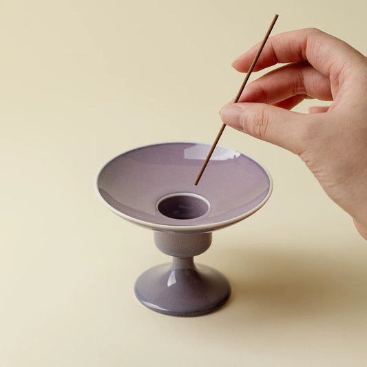 Jun Kiln Alchemy Incense Altar – Yongzheng-Era Flambé Vessel with Violet Trails (Handbuilt Ceremonial Xiangdao Sanctuary