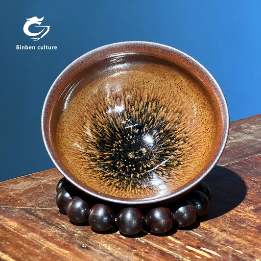 夏行健 燈型:束口 釉面:兔毛