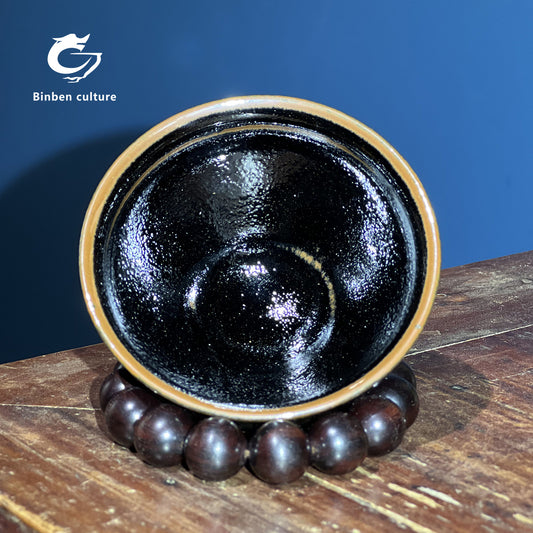 夏行健 燈型:冥想 釉面:木燒兔毛