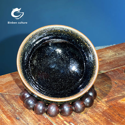 夏行健 燈型:香爐 釉面:木燒釉下滴水