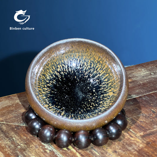 夏行健 燈型:香爐 釉面:柴油爐油滴