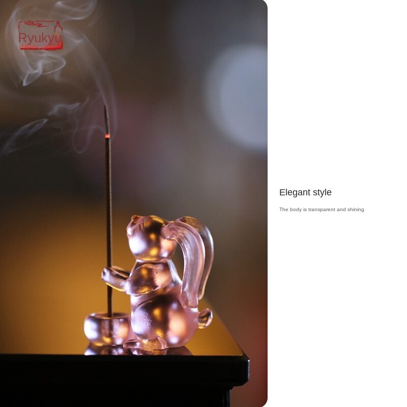 Wishing Rabbit Zodiac Mascot Incense Holder