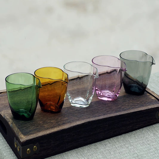 Premium Handcrafted Glass Fairness Pitcher