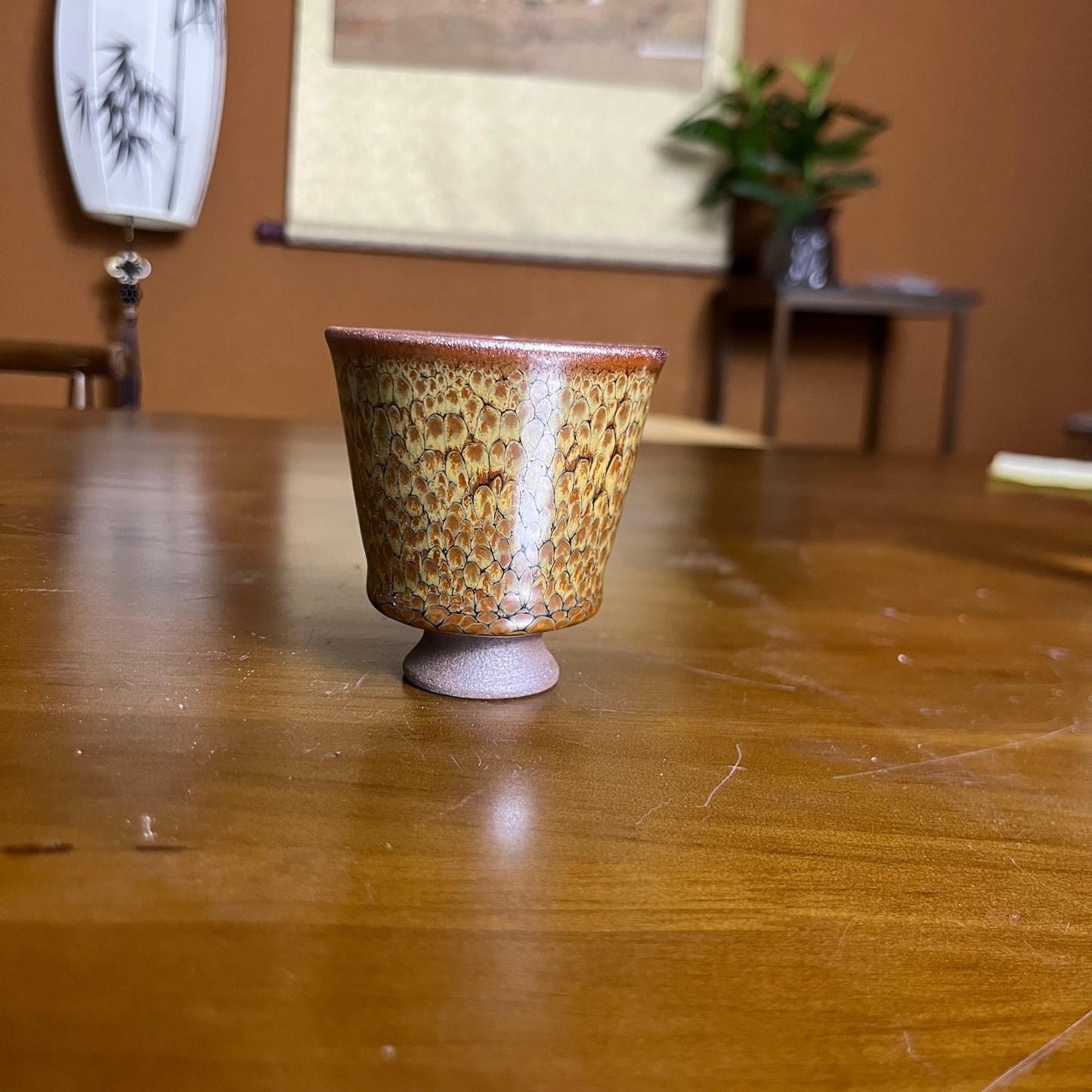 Lianhongda partridge spotted wine bottle cup 070104