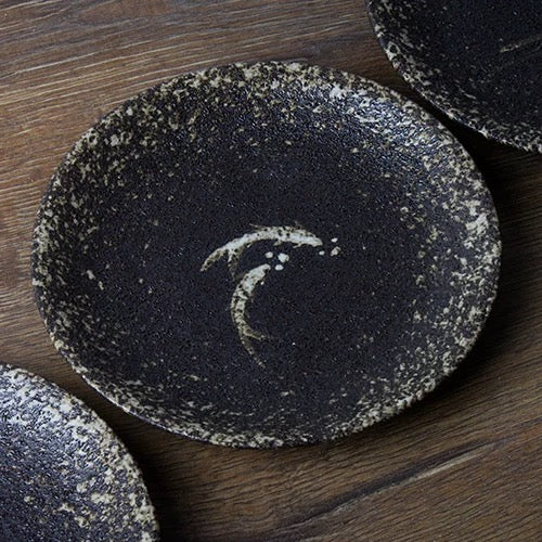 Handmade Coarse Clay Teapot Tray – Zen-Inspired Ceramic Drip Tray, Japanese-Style Dry Brewing Plate & Tea Table, Retro Tea Stand