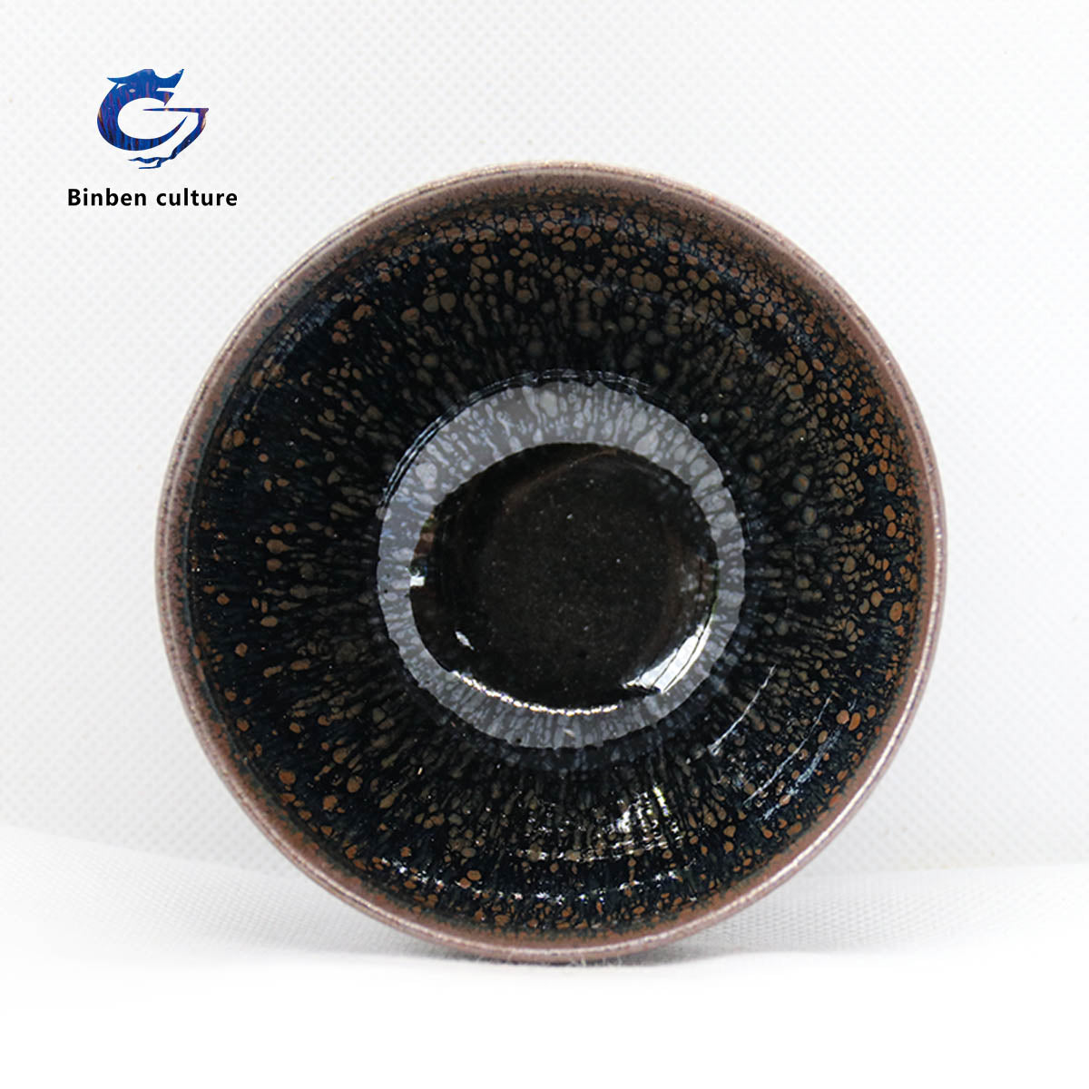 Shukou antique wood burning oil droplets