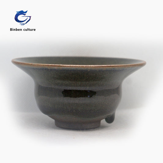 Chen Yuanfu Type: Emperor Cup Glazed Surface: Yuhao