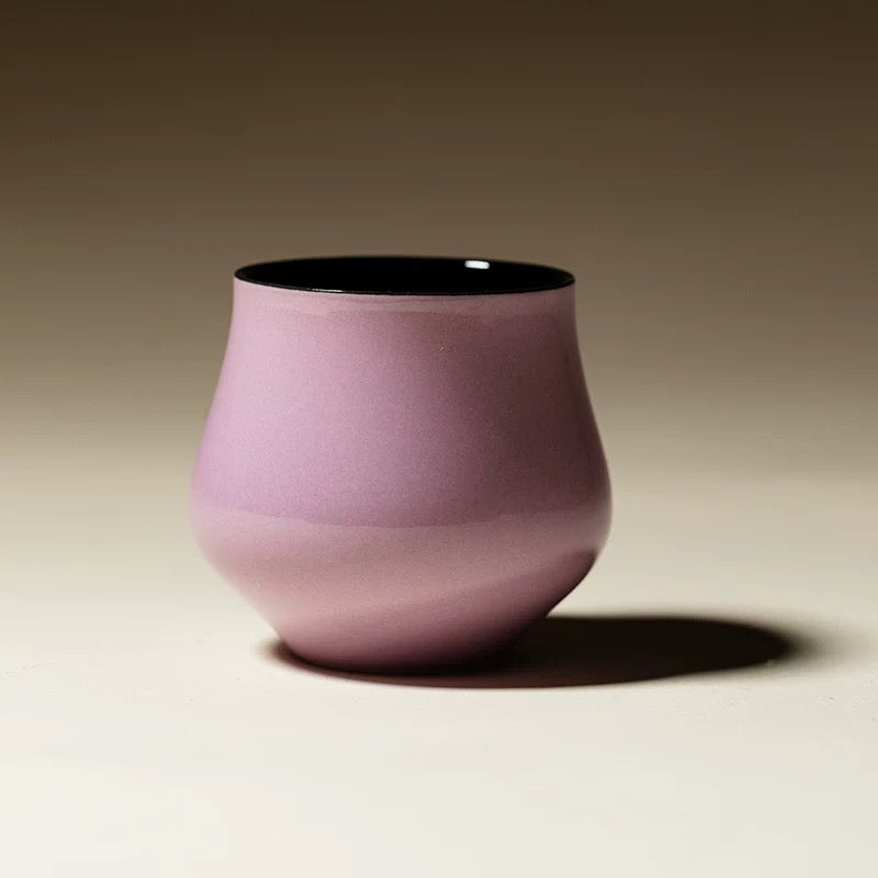 Enchanted Amethyst Master's Cup - Handcrafted Fairy Tea Set for Gongfu Ceremony