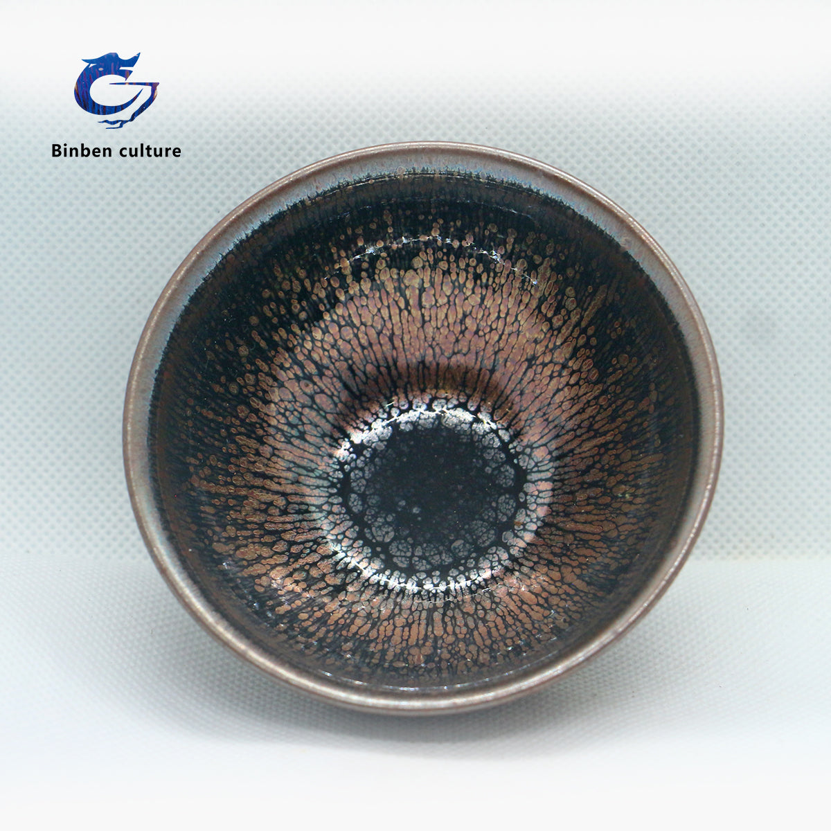 Wu Linsen Jianzhan Type: Bundle mouth Glazed surface: Flame color