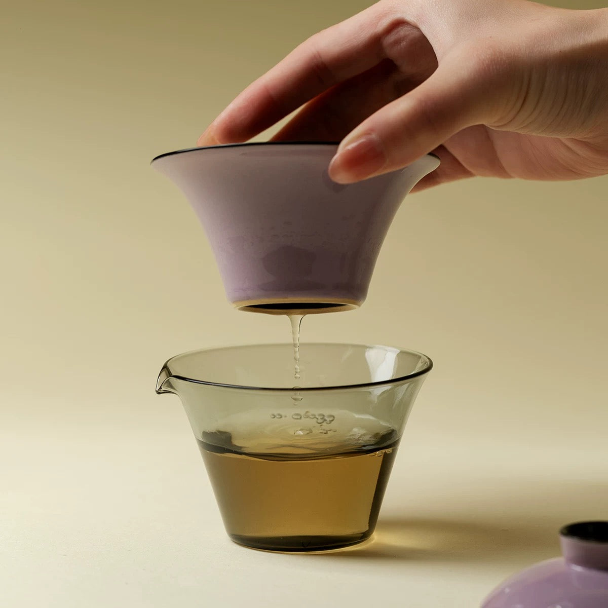 Purple Haze Travel Tea Set - Portable 1-Pot-2-Cup Fast Brew Kit for Car Camping & Outdoor Adventures