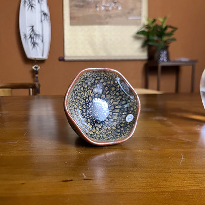 Lianhongda partridge spot five-square cup 070102