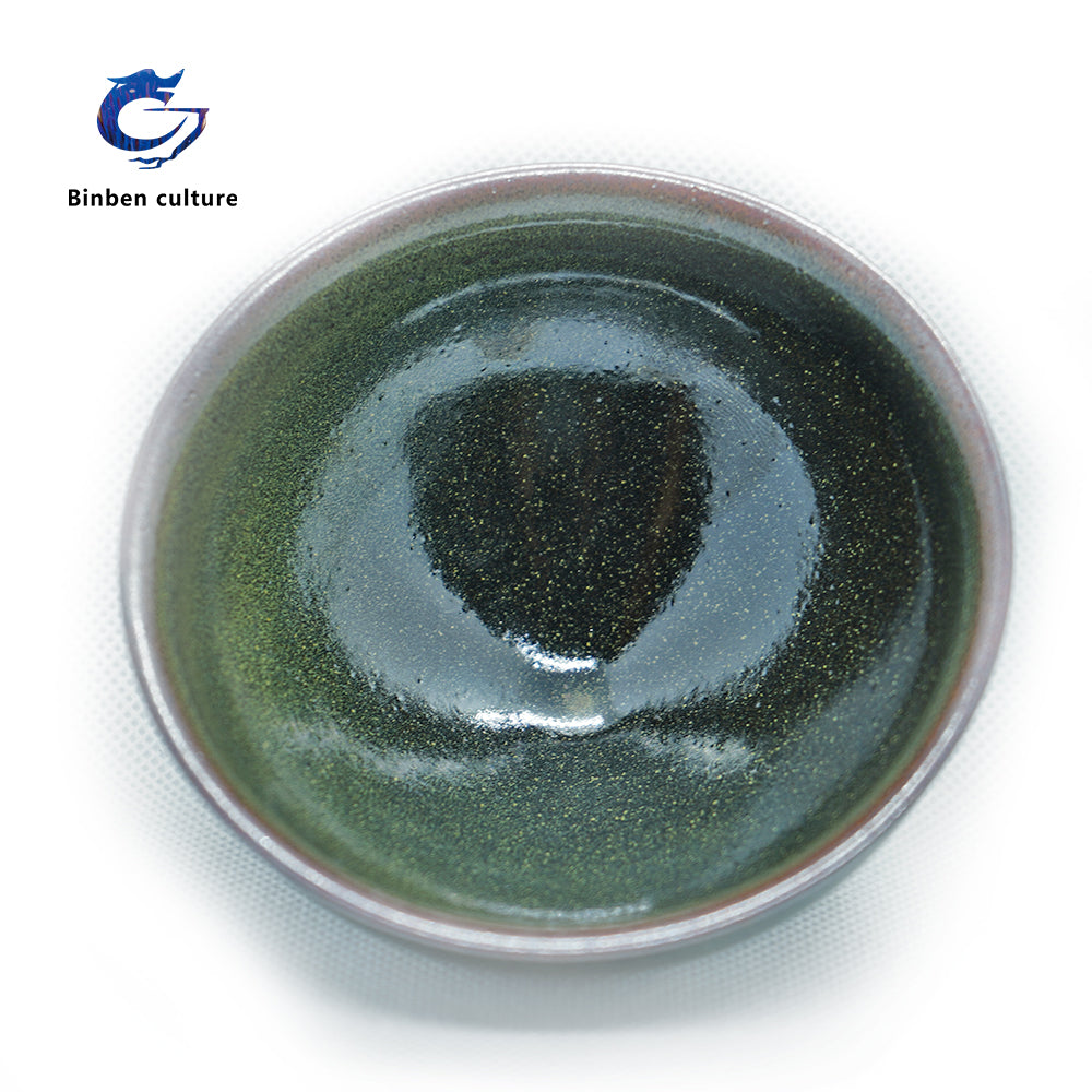 Master Xia Xing Liu Ding Jian Zhan Shu Kou Tea Powder Glaze