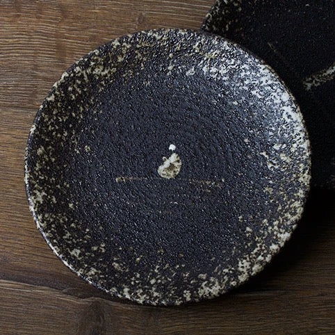 Handmade Coarse Clay Teapot Tray – Zen-Inspired Ceramic Drip Tray, Japanese-Style Dry Brewing Plate & Tea Table, Retro Tea Stand