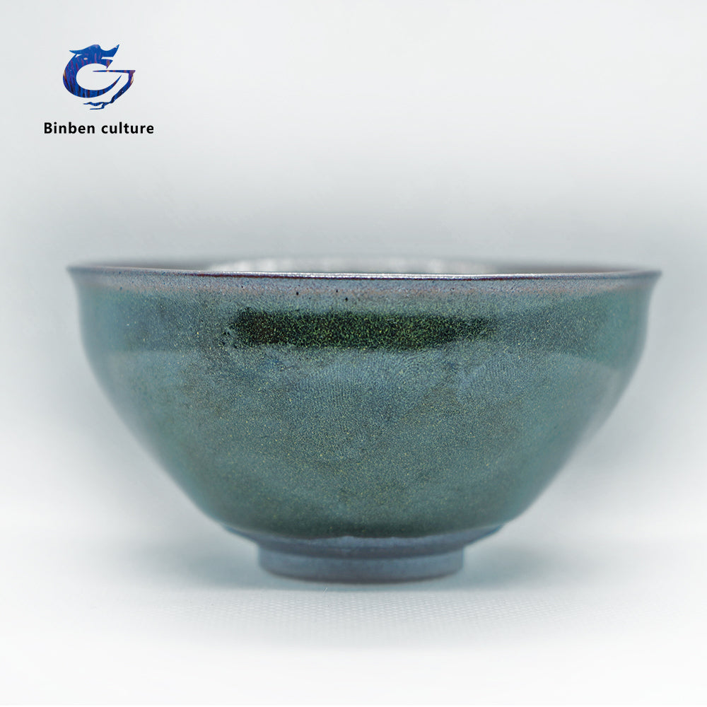 Master Xia Xing Liu Ding Jian Zhan Shu Kou Tea Powder Glaze