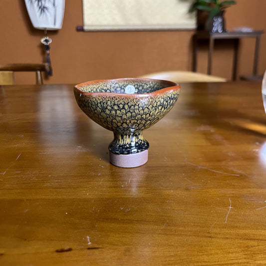 Lianhongda partridge spot five-square cup 070102