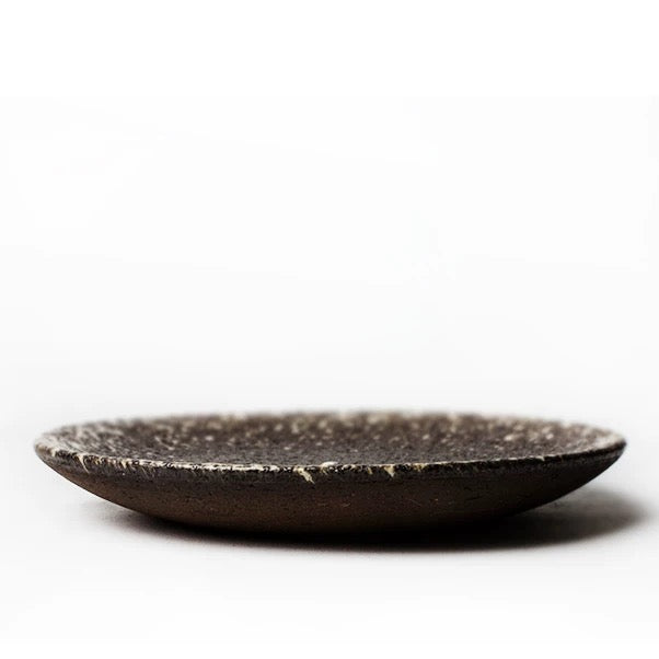 Handmade Coarse Clay Teapot Tray – Zen-Inspired Ceramic Drip Tray, Japanese-Style Dry Brewing Plate & Tea Table, Retro Tea Stand