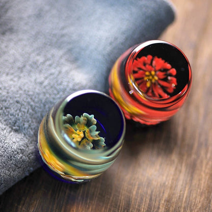 Premium Handcrafted Chinese Glass Lid Rest