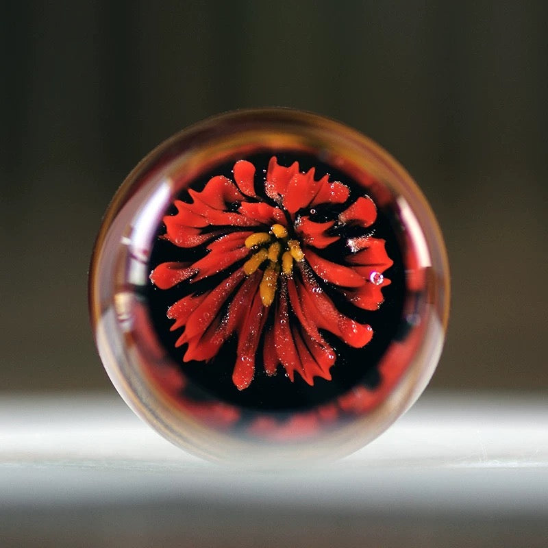 Premium Handcrafted Chinese Glass Lid Rest