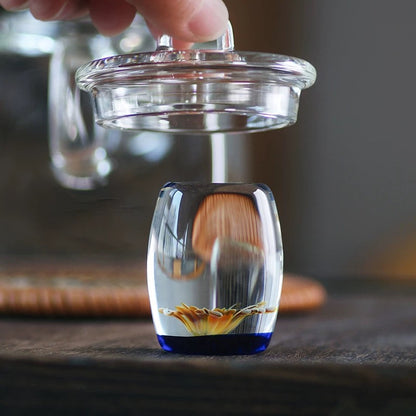 Premium Handcrafted Chinese Glass Lid Rest