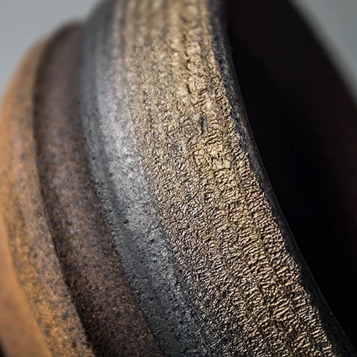 Jingdezhen Handmade Ceramic Tea Cup - Japanese-style Rustic Chawan Master Cup, Wood-fired Gongfu Tea Set (Set of 1)