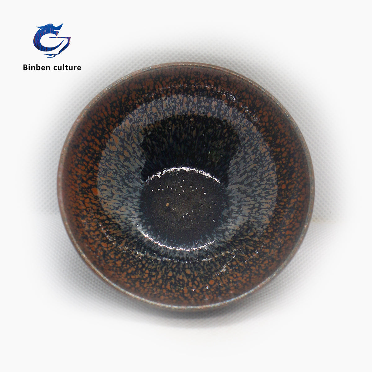 Guixi Hall Lamp Type: Flat Mouth Glazed Surface: Wood fired underglaze oil droplets