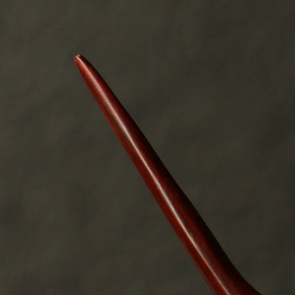 Handmade Rosewood Hairpin & Bamboo Tea Set – Chinese Classical Hair Accessory with Ceremonial Scoop