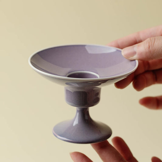 Jun Kiln Alchemy Incense Altar – Yongzheng-Era Flambé Vessel with Violet Trails (Handbuilt Ceremonial Xiangdao Sanctuary