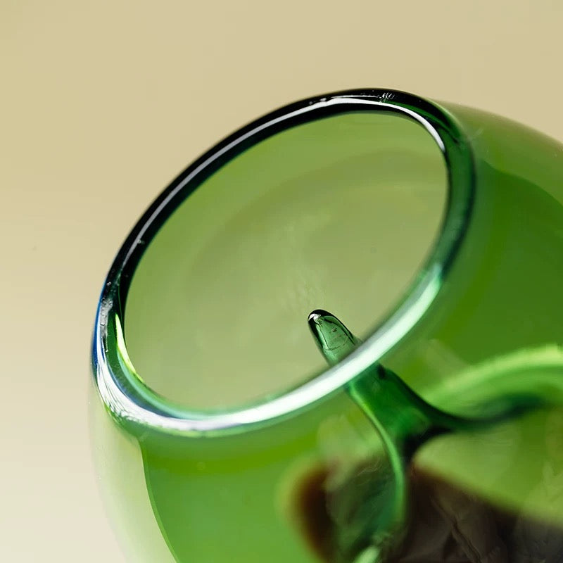 Artisan Glass Incense Holder – Premium Handcrafted Zen Fragrance Stand for Cone/Stick Incense (Chinese Modernist Decor)