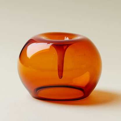 Artisan Glass Incense Holder – Premium Handcrafted Zen Fragrance Stand for Cone/Stick Incense (Chinese Modernist Decor)