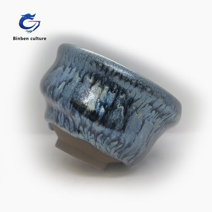 Lianhongda Jianzhan Type: Qiankun Cup Glazed Surface: Baihua