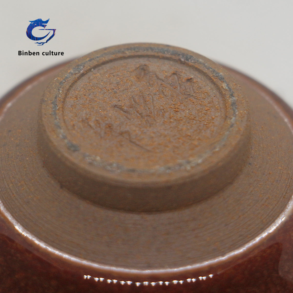 Lianhongda Jianzhan Type: Curved Glazed Surface: Red Partridge Lacquer Double sided Glaze）