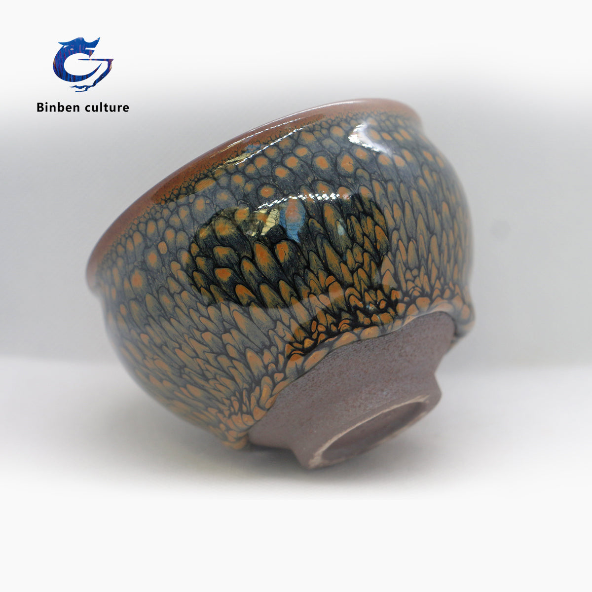 Lianhongda Jianzhan Type: General Cup Glazed Surface: Green Partridge