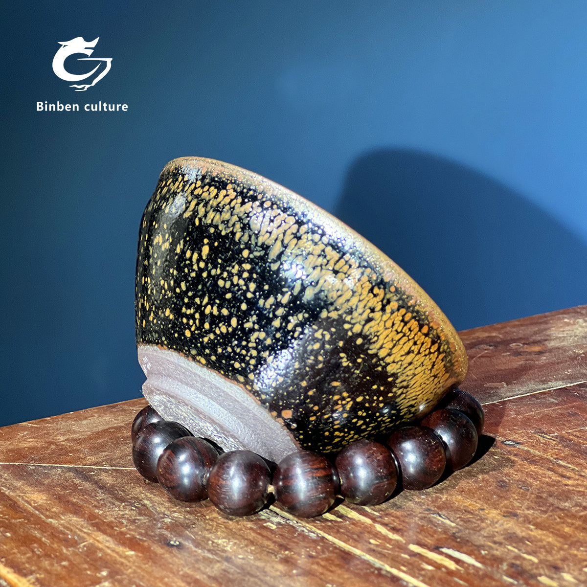 Xia Xingjian Lamp Type: Bundle Mouth Glazed Surface: Diesel Burned Oil Drop