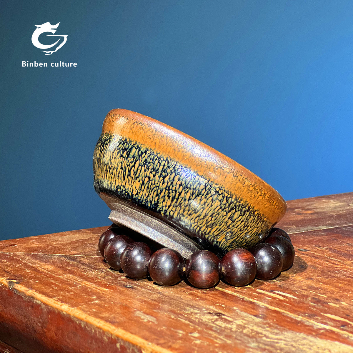 Xia Xingjian Lamp Type: Meditation Glazed Surface: Wood Burned Rabbit Hair