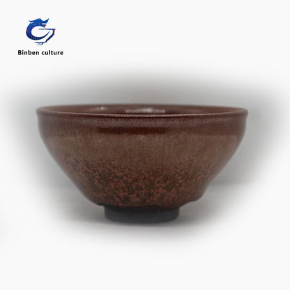 Chen Yuanfu Type: Bundle Mouth Glazed Surface: Red Plum