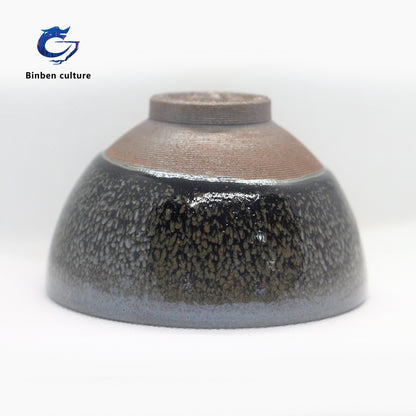 Chen Yuan Fujian Cup Type: Zun Cup Glazed Surface: Chai Shao Oil Drop