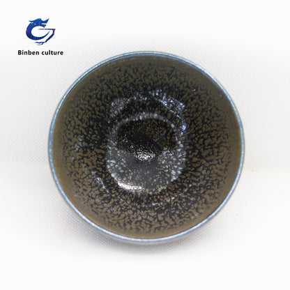 Chen Yuan Fujian Cup Type: Zun Cup Glazed Surface: Chai Shao Oil Drop