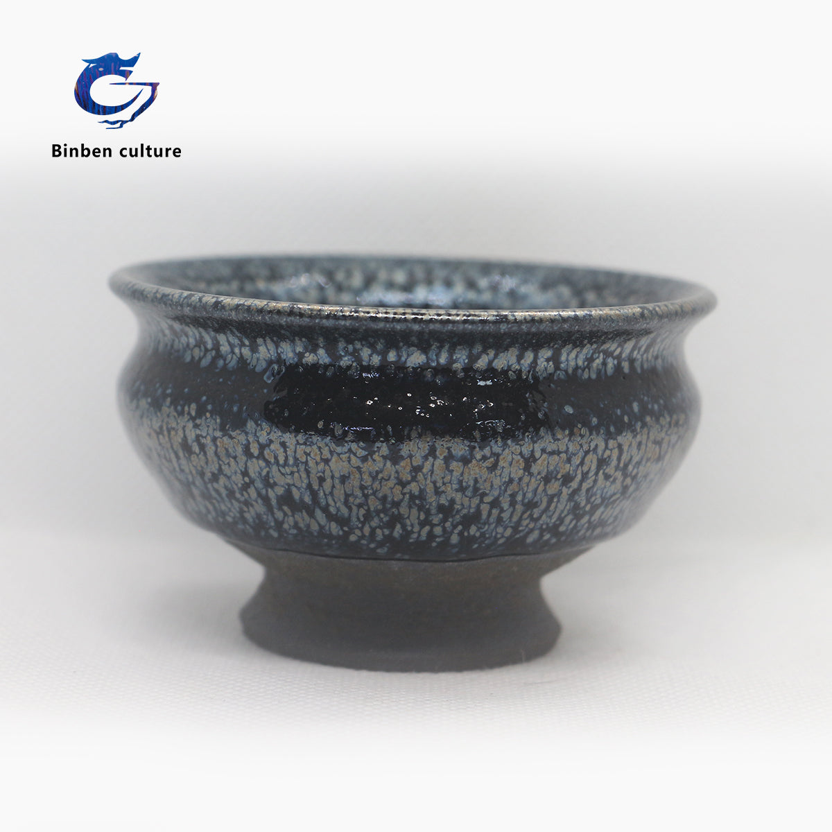 Chen Yuan Fujian Cup Type: Incense Burner Bottle Glazed Surface: Black Bottom Oil Drop