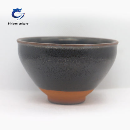 Chen Yuan Fujian Cup Ware Type: Bundle Mouth Glazed Surface: Gray Shell