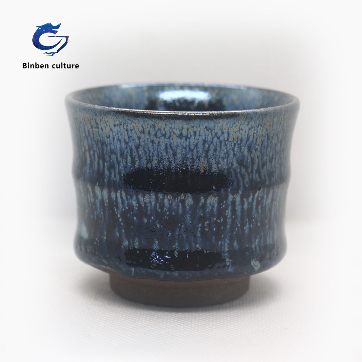 Chen Yuanfu Type: Bamboo Knot Glazed Surface: Diesel Burned Oil Droplets