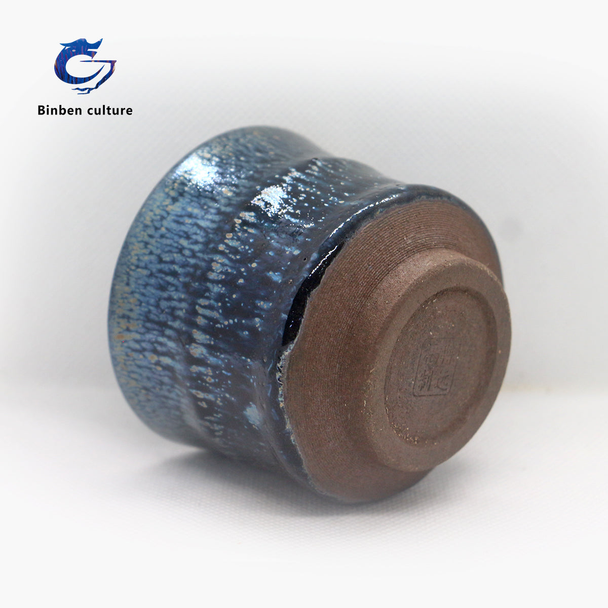 Chen Yuanfu Type: Bamboo Knot Glazed Surface: Diesel Burned Oil Droplets