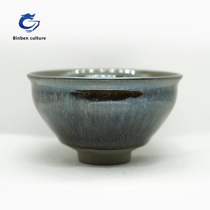 Type of Yeyi ware: Bundle mouth Glazed surface: Xuan