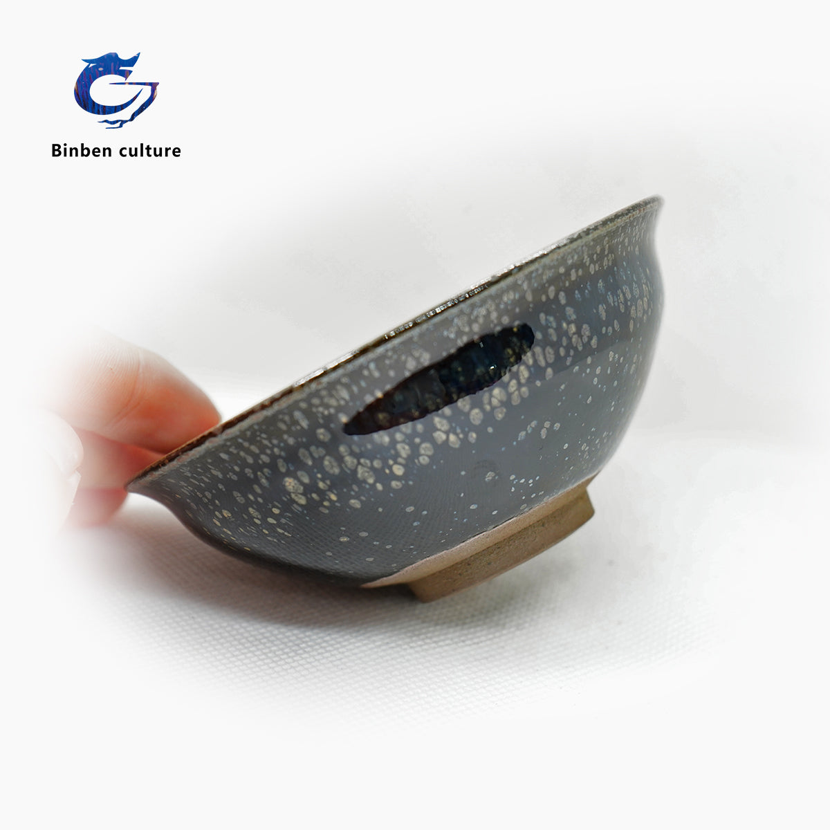 Ye Bian Jianzhan Type: Official Hat Glazed Surface: Black Bottom Oil Drop