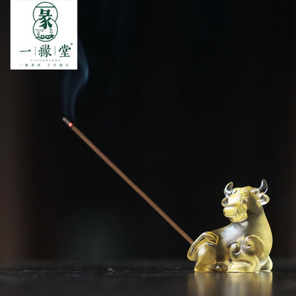 Lucky Buffalo Incense Holder