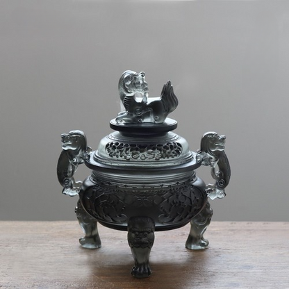 Nine Dragons Incense Burner