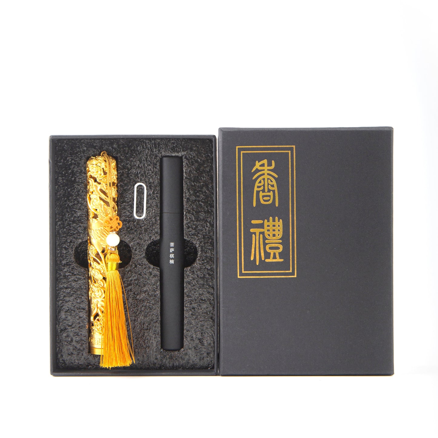 Premium Aloeswood Incense Sticks with Golden Box Potable Gift Pack