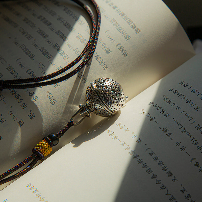 Incense Balls with Silver Pendant